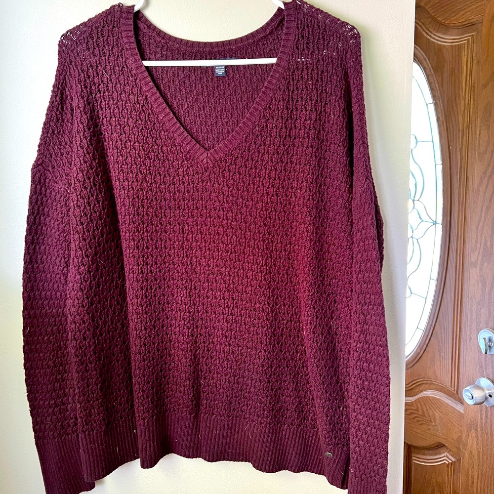 Purple American Eagle sweater